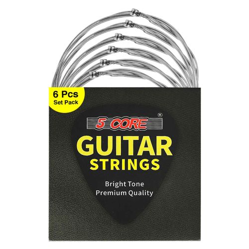 5 Core Guitar Strings Electric Pure Nickel Guitar Strings .009-.042 Guitar Strings Electric 6 String set - GS EL NK 5 Core Guitar Strings Electric Pure Nickel Guitar Strings .009-.042 Guitar Strings Electric 6 String set - GS EL NK