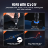 2 PCS 3 FT Whip Light With Spring Base, Led Whip Light With APP & Remote Control, Waterproof Spiral RGB Chasing Lighted Whips With 2 Flags, For UTVs