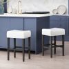 ZUMA KD BACKLESS COUNTER STOOL [SET OF 2 PCS]