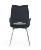 JACK SWIVEL BLACK DINING CHAIR (KIT OF 2)