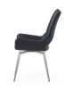 JACK SWIVEL BLACK DINING CHAIR (KIT OF 2)