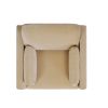 Knox 36" Modern Farmhouse Arm Chair, Fawn Brown Performance Velvet