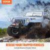 VEVOR Electric Winch, 12V 4500 lb Load Capacity Steel Rope Winch