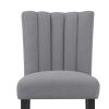 VHONG GREY BAR STOOLS (KIT OF 2)