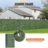 VEVOR Ivy Privacy Fence, 96 x 72 in Artificial Green Wall Screen, Greenery Ivy Fence with Strengthened Joint