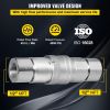 VEVOR Hydraulic Quick Connect 1/2 Body with 1/2" NPT Thread Hydraulic Coupler 4 Pairs Hydraulic Coupling Quick Connect 45.5 L/min Hydraulic Quick Coup