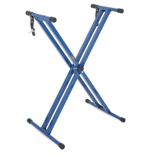 5 CORE Piano Keyboard Stand Double X Style Heavy Duty Adjustable Digital Electric Piano Riser Durable & Sturdy Music Synthesizer Holder Stands For 61