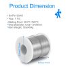 60/40 Tin Lead Rosin Core Solder Wire for Electrical Soldering 0.031"/0.8mm 1lb/454g